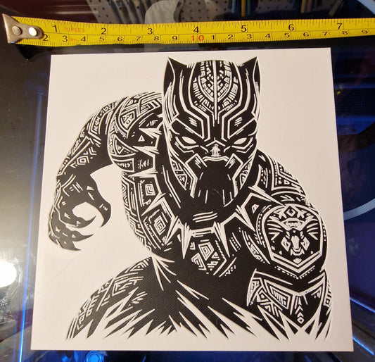 3D Printed Black Panther Hueforge