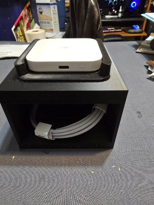 Square card reader & power bank holder