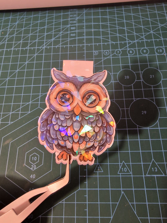 Owl Magnetic Bookmark