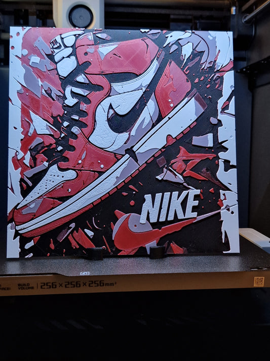 3D Printed Hue forge Nike Jordan
