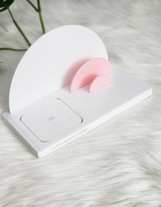 Square card reader & business card holder